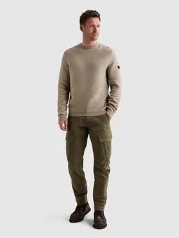PME Legend PME Legend Rippstrickpullover Beige - Größe M – Produktbild 1 von 1