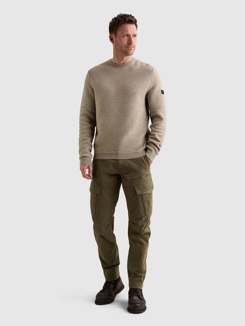 PME Legend PME Legend Rippstrickpullover Beige - Größe XL, Beige, – Produktbild 1 von 5