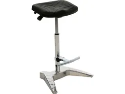 Stehhilfe mit ergonomischem Sitz und Griff, schwarz, verstellbar, 70 - 88 cm, Fußstütze – Produktbild 1 von 1