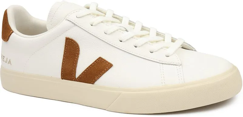 Veja Veja Sneaker Campo Weiß Cognac - Größe 43, Cognac, – Produktbild 2 von 5