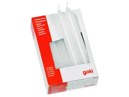 Goki goki Geburtstagskerzen-Set 10 Stück Höhe 10 cm, Durchmesser13 mm – Produktbild 1 von 1