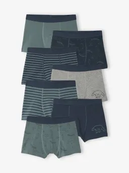 Vertbaudet 7er-Pack e Boxershorts mit Bären – Produktbild 1 von 1
