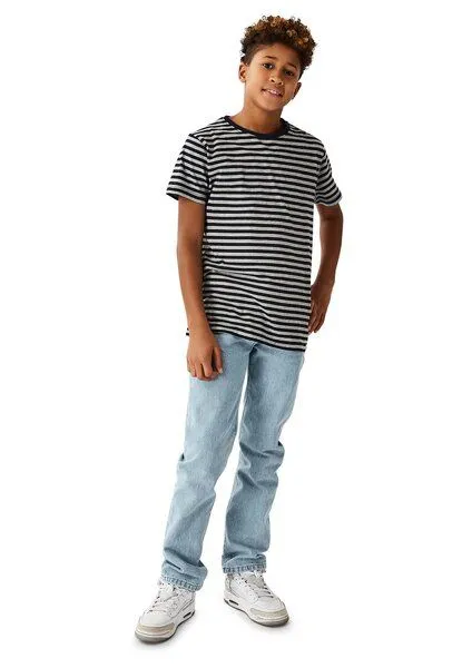 Band of Rascals Band of Rascals Striped T-Shirt, Navy, – Produktbild 3 von 4