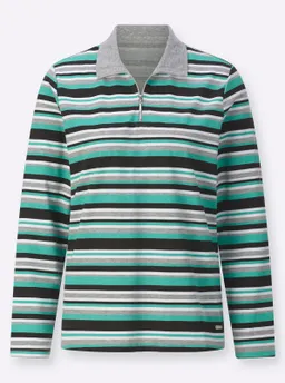 Witt Shirt salbei-schwarz-geringelt – Produktbild 1 von 1