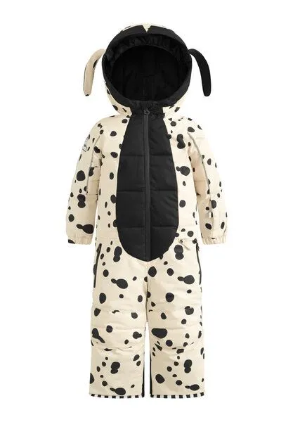 WeeDo WeeDo Schneeanzug „Puppydo Schneeanzug“, Milky white, black, – Produktbild 2 von 4
