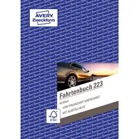 Avery Zweckform Avery Zweckform Formularbuch '223' Fahrtenbuch ECF, DIN A5 – Produktbild 1 von 1