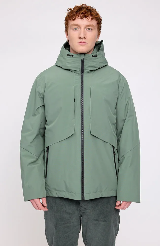 Mazine Mazine Herren vegan Pufferjacke Jade, Hellgrün, – Produktbild 2 von 2
