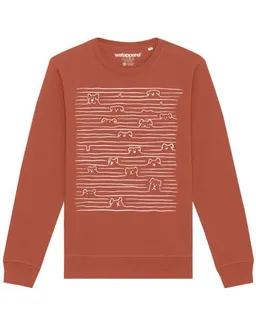 watapparel watapparel Sweatshirt Unisex Doodle Dogs – Produktbild 1 von 1