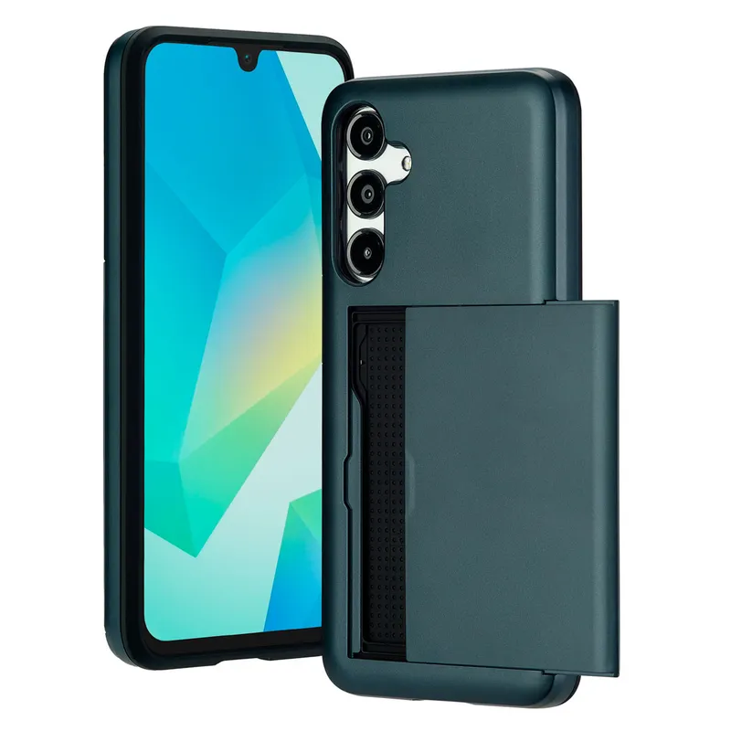 imoshion imoshion Backcover mit Kartenfach für das Samsung Galaxy A16, Dunkelblau, – Produktbild 1 von 1