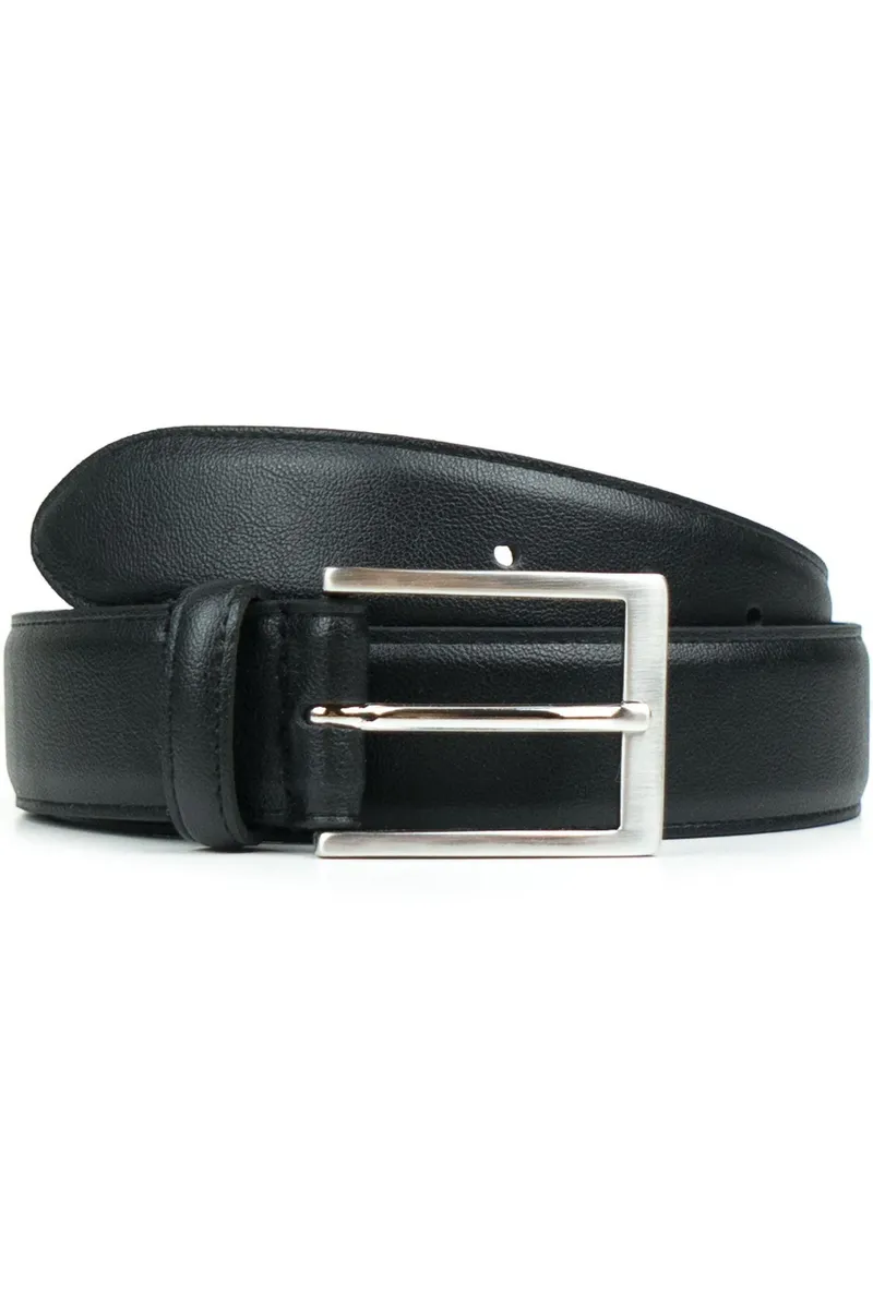 Will's Vegan Store Will's Vegan Store Herren vegan Gürtel Classic 3,5 Cm Schwarz, Schwarz, – Produktbild 1 von 2