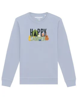 watapparel watapparel Sweatshirt Unisex Happy Camper – Produktbild 1 von 1