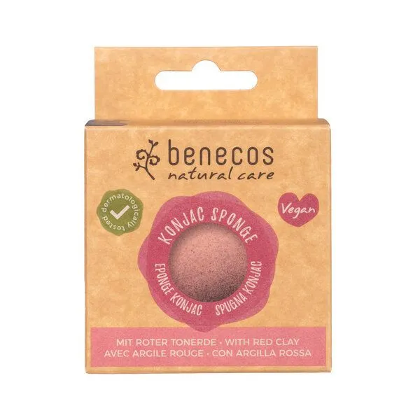 Benecos benecos Konjac Sponge - 100% biologisch abbaubar – Produktbild 1 von 6