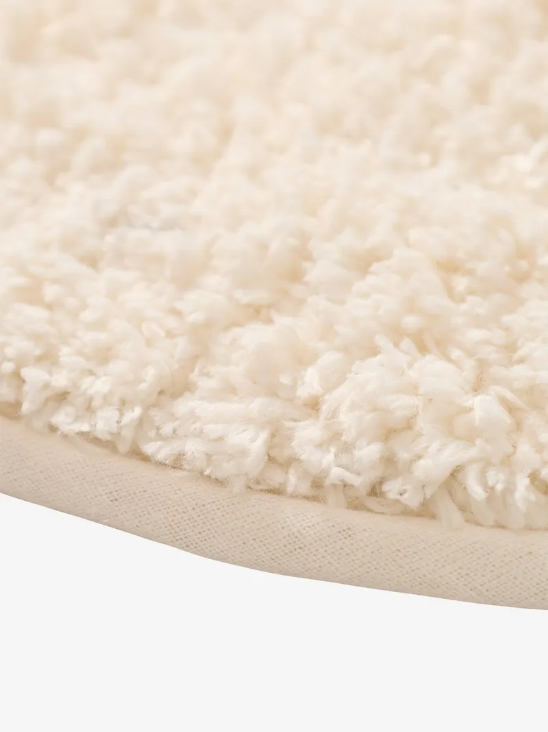 Vertbaudet Vertbaudet Teppich WOLKE Kinderzimmer, Wollweiß, – Produktbild 4 von 4