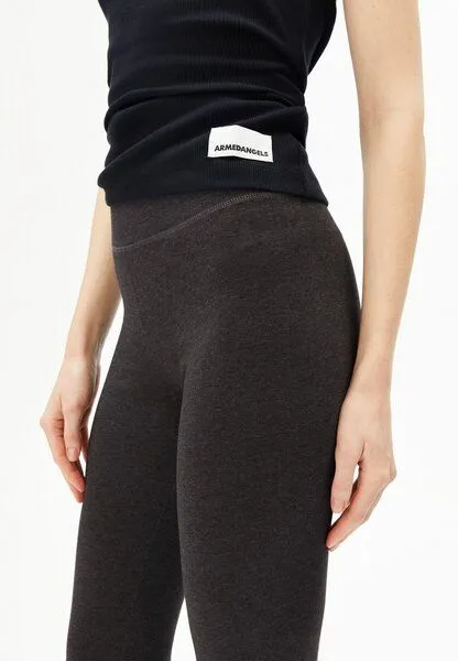 ARMEDANGELS ARMEDANGELS FARIBAA Damen Leggings aus Bio-Baumwoll Mix, Steel melange, – Produktbild 3 von 4