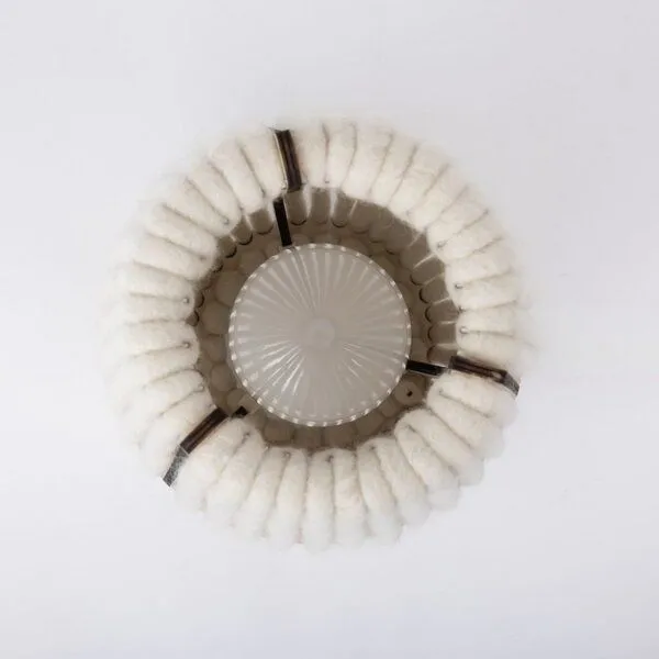 ALMUT von Wildheim ALMUT von Wildheim kabellose dimmbare Tischlampe aus 100 % Wolle vom Tiroler Stein- und Bergschaf – Produktbild 4 von 4