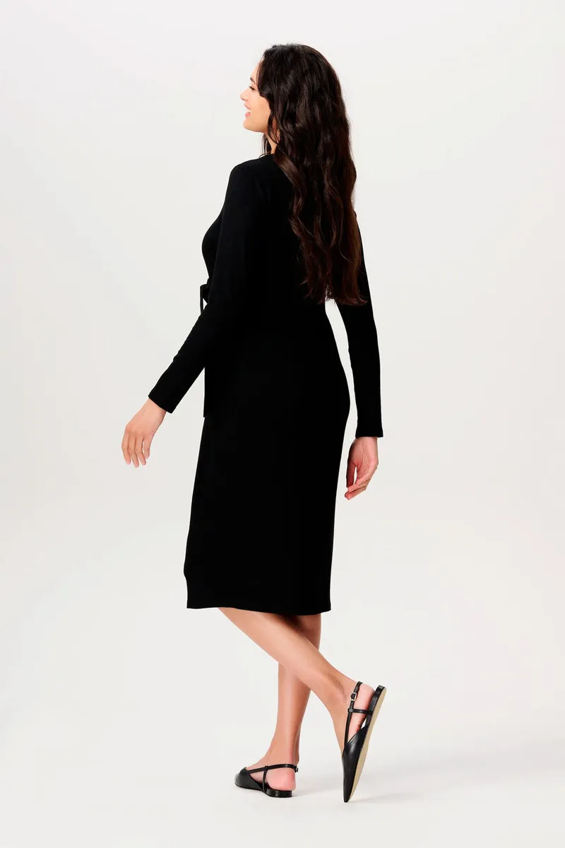 Noppies Maternity Kleid Aura, Schwarz, – Produktbild 3 von 3