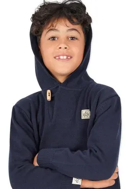 Band of Rascals Band of Rascals Bars Strick Hooded – Produktbild 1 von 1