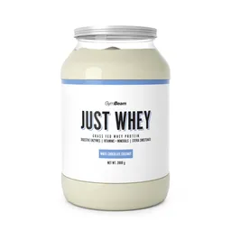 GymBeam GymBeam Just Whey Molkenprotein aus Weidemilch 2000 g weiße Schokolade Kokos – Produktbild 1 von 1