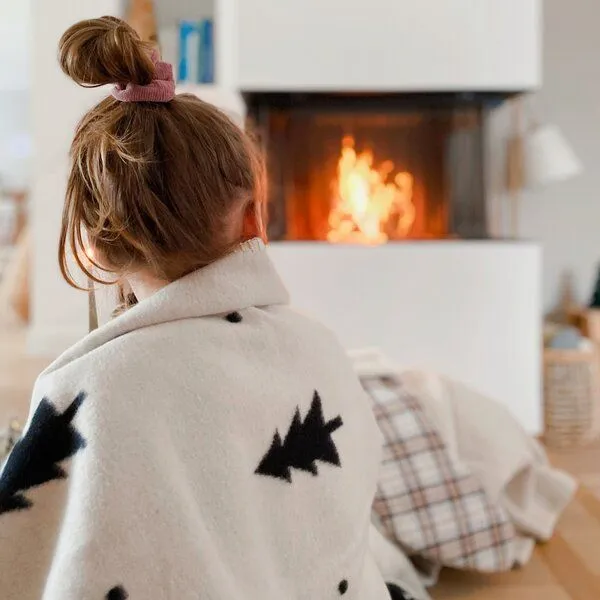 RIEMA Germany RIEMA Germany weiche Kuscheldecke mit Tannenbäumen - Bio-Baumwolle SMILLA – Produktbild 6 von 7