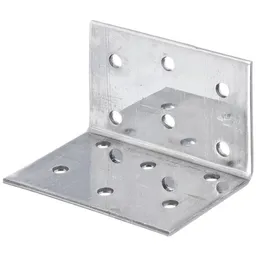 Alberts ALBERTS Lochplattenwinkel, Edelstahl, TxHxB 40x40x60 mm – Produktbild 1 von 1
