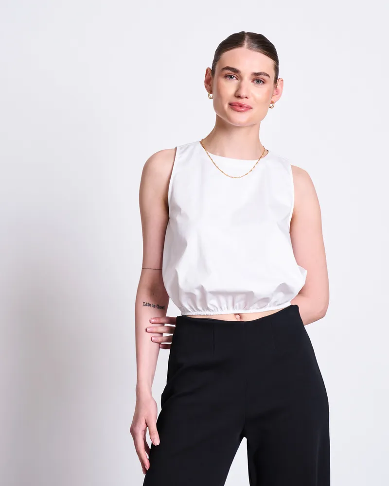 JAN N JUNE JAN 'N JUNE Damen vegan Hose Weit Kohra Schwarz, Schwarz, – Produktbild 1 von 2