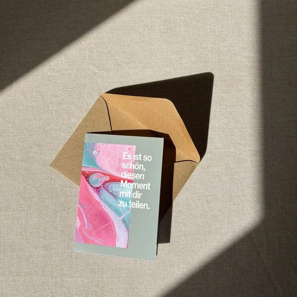 embrace cards embrace cards Gratulationskarte zur Geburt | Hochzeiten | Jubiläen | wichtige Lebensereignisse – Produktbild 1 von 2