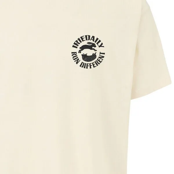 Iriedaily Iriedaily Run Different T-Shirt, Undyed (natur), – Produktbild 4 von 4