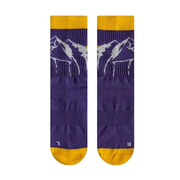 SOXN SOXN MOUNTAIN / Bunte Wandersocken / Bio-Baumwolle – Produktbild 2 von 2