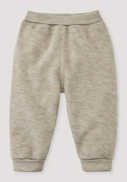hessnatur hessnatur Wollfrottee-Hose aus reiner Bio-Merinowolle, Düne, – Produktbild 2 von 3