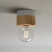 ALMUT von Wildheim ALMUT von Wildheim Deckenlampe Zirbenholz angesagte Pastelltöne Zirbenlampe handgemacht – Produktbild 1 von 1