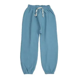 Walkiddy Kinder Baggy Hose GOTS zertifiziert, 95% Bio-Baumwolle, blau, weich, elastisch, bequemer Bund – Walkiddy – Produktbild 1 von 1