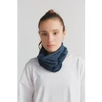 Leela Cotton Damen Schlauchschals Loop Schal Bio-Baumwolle Jersey "Leela Cotton", Navy, – Produktbild 1 von 2