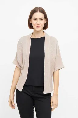WiDDA berlin WiDDA berlin Strickcardigan COZY in Beige aus recycelter Baumwolle – Produktbild 1 von 1