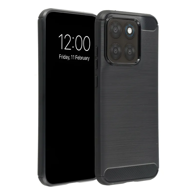imoshion imoshion Brushed Back Cover für das Motorola Moto G77 / G67, Schwarz, – Produktbild 1 von 1