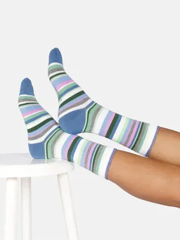 Thought Socken Modell: Colourful Stripes – Produktbild 1 von 1