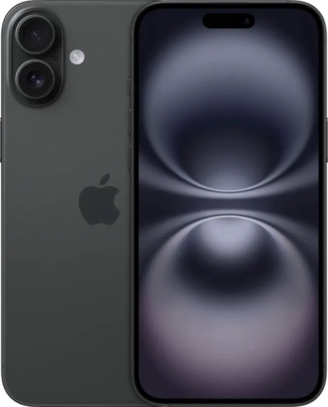 Apple Apple iPhone 16 Plus 128GB, Schwarz, – Produktbild 1 von 3