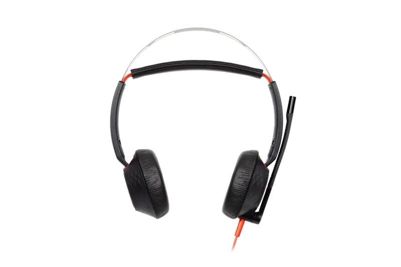 Poly Poly Blackwire 5220 MS Kabelgebundenes Office-Headset, Schwarz, – Produktbild 1 von 5
