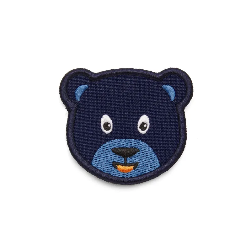 Affenzahn Affenzahn Individualisierung Klett Badge "Bär", Blue, – Produktbild 1 von 1