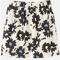 recolution Damen Shorts aus Leinen und LENZING ECOVERO Viskose Mix - FIR BLOOM - recolution, Electric blue (blau), – Produktbild 1 von 1