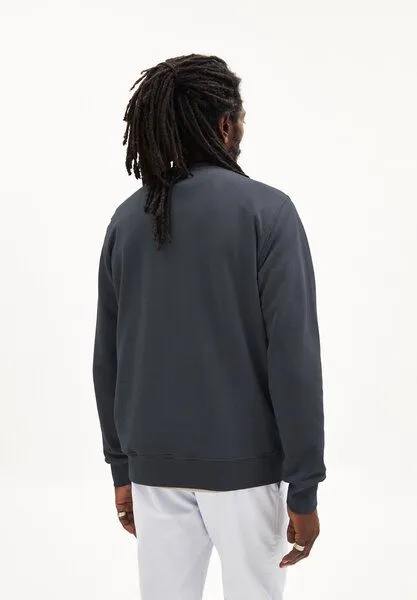 ARMEDANGELS ARMEDANGELS BAARO – Herren Sweatshirt Regular Fit aus Bio-Baumwolle, Graphite (grau), – Produktbild 2 von 4