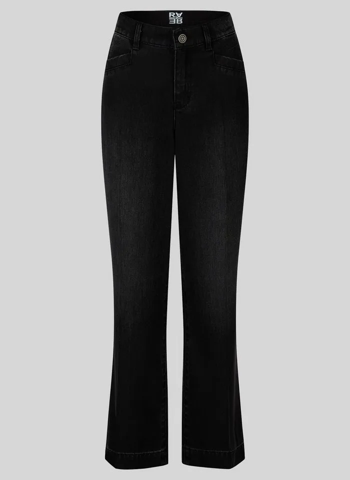 Rabe Rabe Jerseyhose Hose, Schwarz, – Produktbild 3 von 5