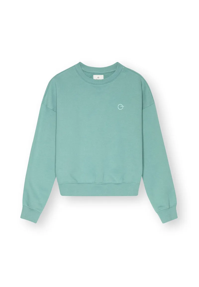 THOKKTHOKK ThokkThokk Damen vegan Pullover Soft Moss, Grün, – Produktbild 2 von 2