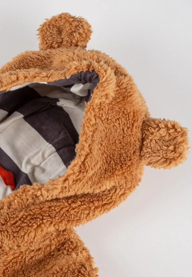 sigikid sigikid Overall Winterbär für Babys Jungen (1-tlg), Braun, – Produktbild 3 von 5