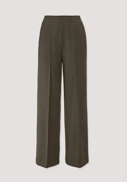 hessnatur hessnatur Hose Wide Leg Relaxed aus Bio-Baumwolle, Vintage oliv, – Produktbild 3 von 3