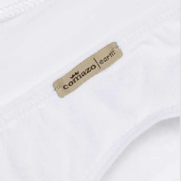 comazo|earth comazo|earth Fairtrade Basic Jazz-Pants, Weiss, – Produktbild 2 von 4
