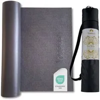 Yosana Yosana Yogamatte inkl. Tragetasche, Made in Germany, rutschfeste OEKO-TEX100 geprüfte Yoga Matte (Grau) – Produktbild 1 von 1