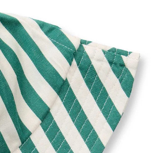 Sense Organics Sense Organics Kinder Hut grün-weiß gestreift, Modell BEKE, Green, – Produktbild 3 von 3