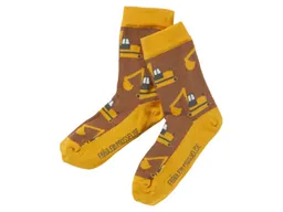 Fräulein Prusselise Kinder Socken Bagger braun Gr.27-30 – Produktbild 1 von 1