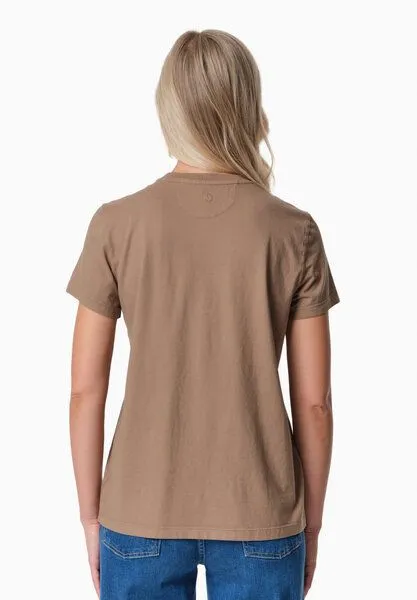 ORGANICATION ORGANICATION TENNUR | Basic T-Shirt aus Bio-Baumwolle, Gravel, – Produktbild 3 von 3
