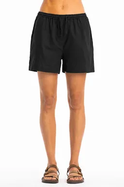 RAVENS VIEW IBIZA RAVENS VIEW IBIZA Damen vegan Shorts Alba Schwarz – Produktbild 1 von 1